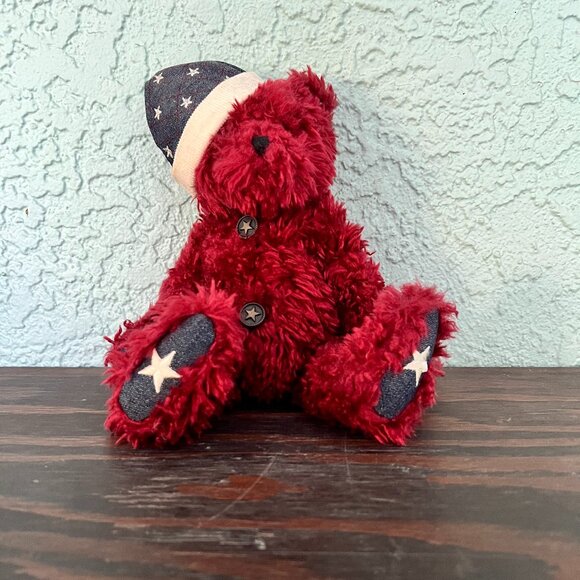 Boyds Bears Other - Boyds Bear Liberty Q. Spangler – Retired Patriotic Plush, Style #904444 – 10"
